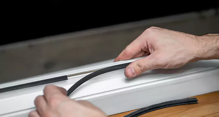 Garage Door Bottom Seal Repair in San Carlos, CA