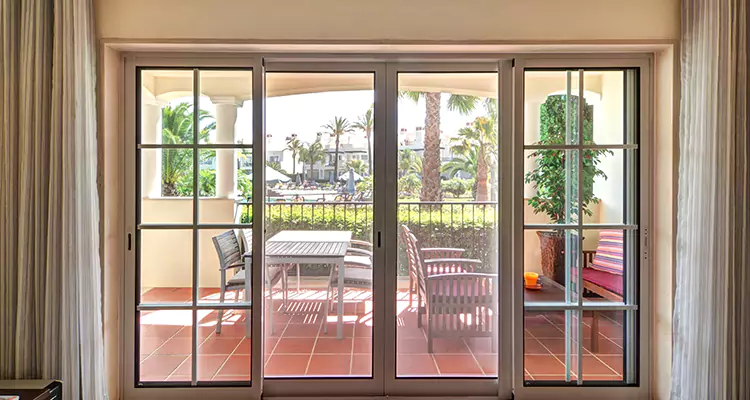 Double French Doors Interior Repair in San Carlos, CA