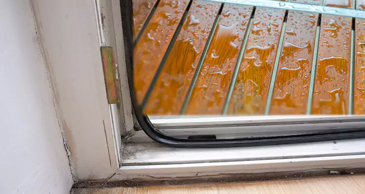 Water Leaking Wooden Patio Doors Repair in San Carlos, CA