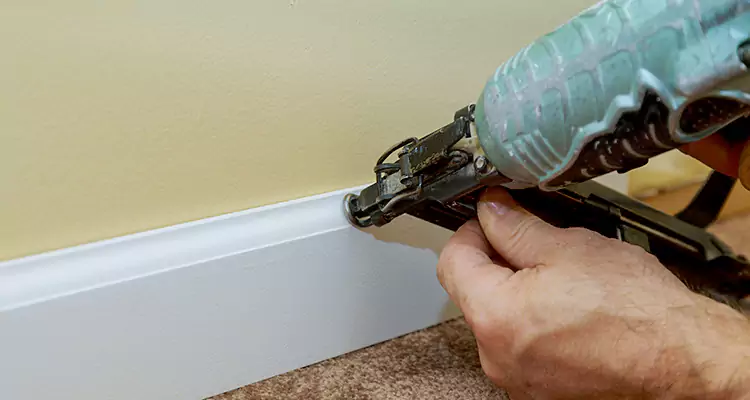 Caulking Under Patio Door Repair in San Carlos, CA