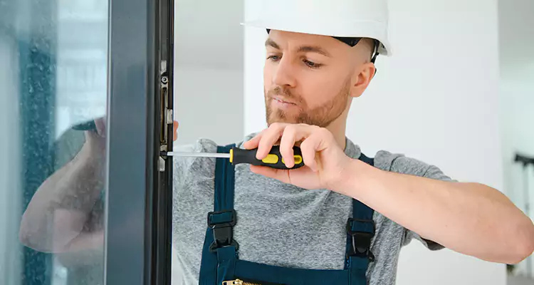 Andersen Sliding Door Latch Repair in San Carlos, CA