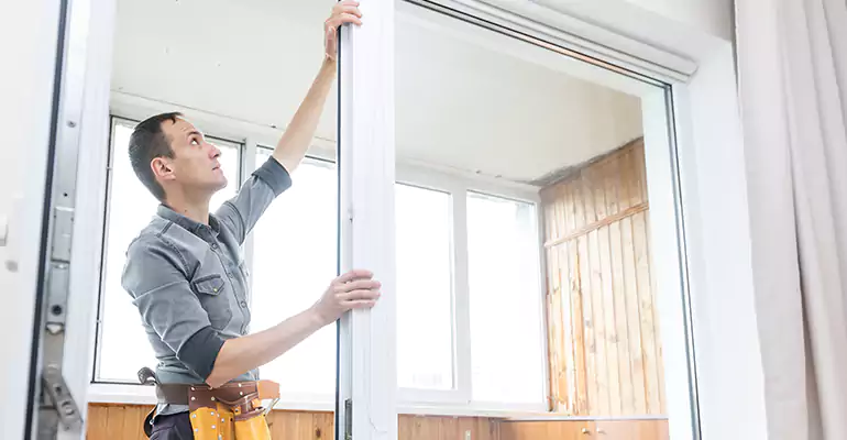 Aluminum Storefront Door Repair in San Carlos, CA