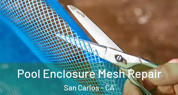  Pool Enclosure Mesh Repair San Carlos - CA