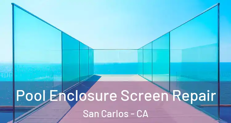  Pool Enclosure Screen Repair San Carlos - CA